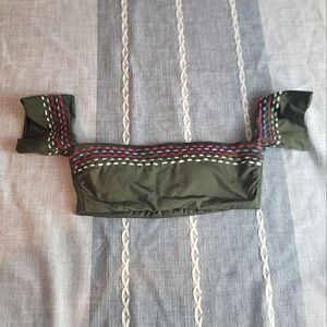 NWOT- BECCA Quest Off Shoulder Bikini Top